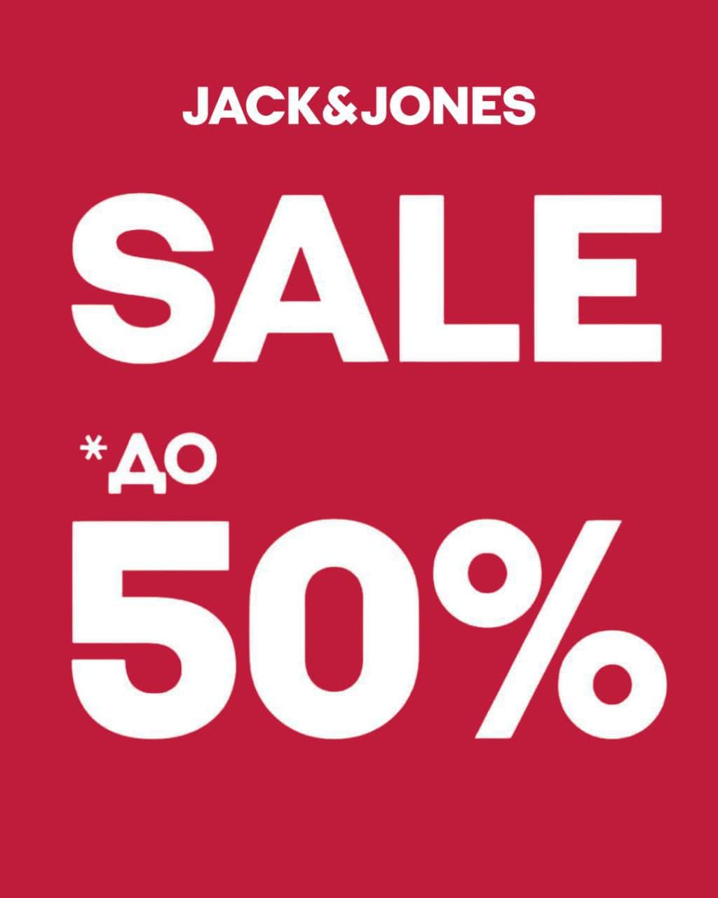 SUMMER SALE | JACK & JONES — 50% gacha chegirma